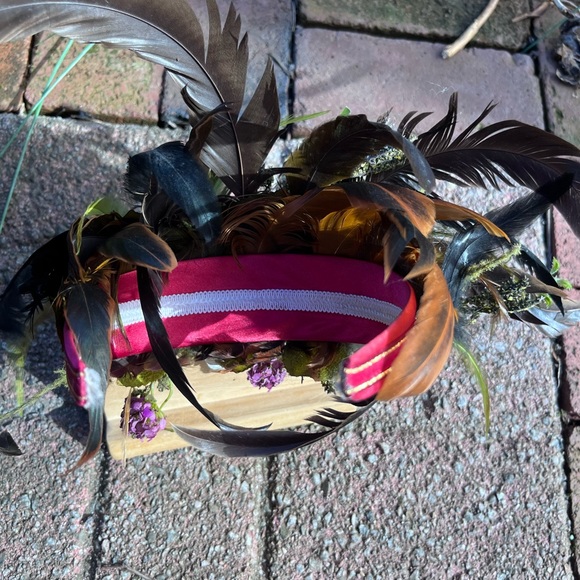 Floral & Feather Headband - Picture 4 of 15